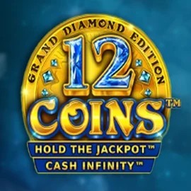 12 Coins Grand Diamond Edition online game logo by Wazdan on spinkoo.pl
