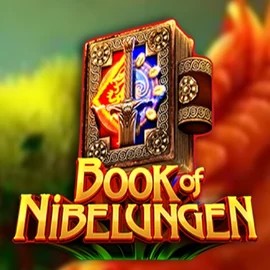 Book of Nibelungen slot logo by Swintt at Spinko Casino
