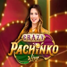 Crazy Pachinko logo by Evolution Spinko Casino