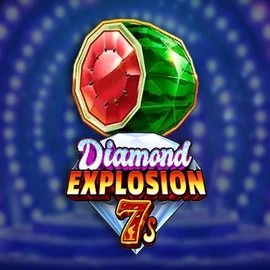 Diamond Explosion 7s slot visual from RubyPlay available on spinkoo.pl