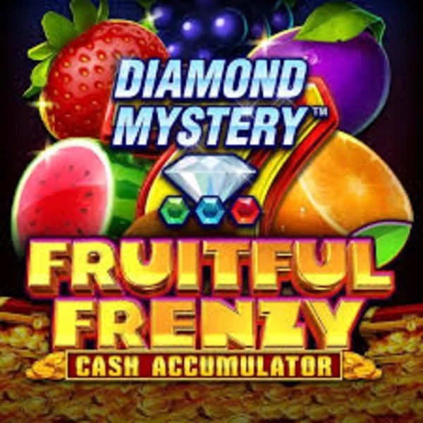 Slots logo of Diamond Mystery Fruitful Frenzy Cash Accumulator from Greentube at Spinko Casino