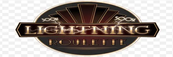 Lightning Roulette logo – Live Casino by Evolution at Spinko Casino