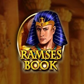 Ramses Book Deluxe slot logo by Gamomat at Spinko Casino