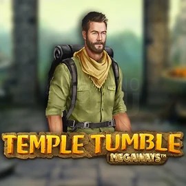 Temple Tumble Megaways slot visual from Relax Gaming available on spinkoo.pl