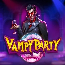 Vampy Party slot logo by Pragmatic Play at Spinko Casino