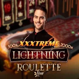 XXXtreme Lightning Roulette online game logo by Evolution on spinkoo.pl